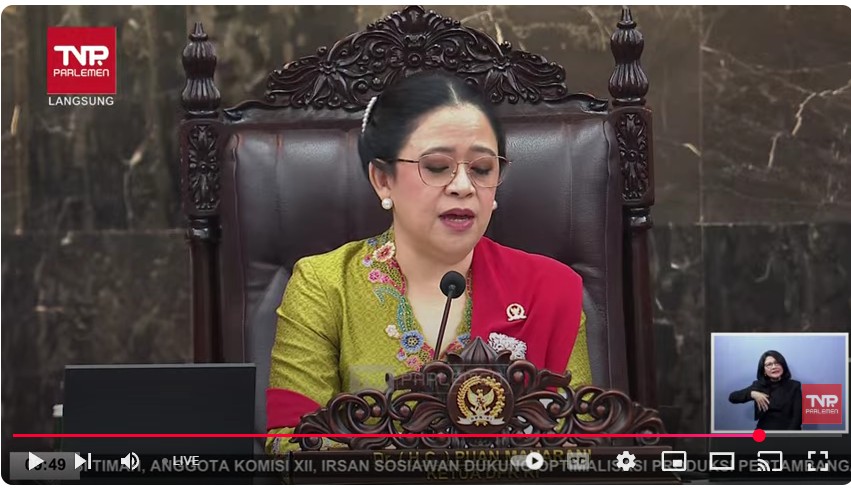 Puan Maharani Kejutkan Sidang Tahunan DPR RI, Suaranya Bikin Merinding Saat Nyanyikan Lagu Legendaris 'Imagine' John Lennon
