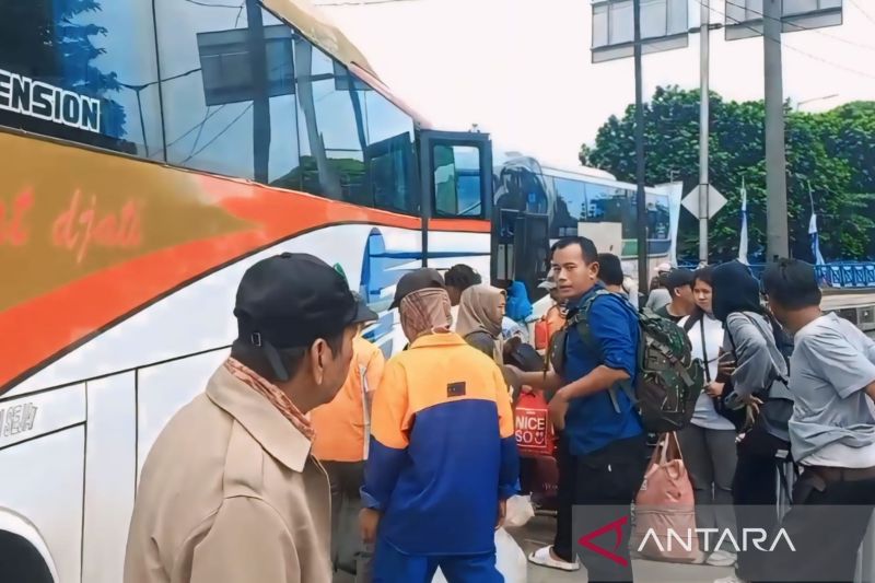 Pemudik Bus Puncak Arus Balik 2024 Tujuan Jakarta Naik Hampir 100 Persen