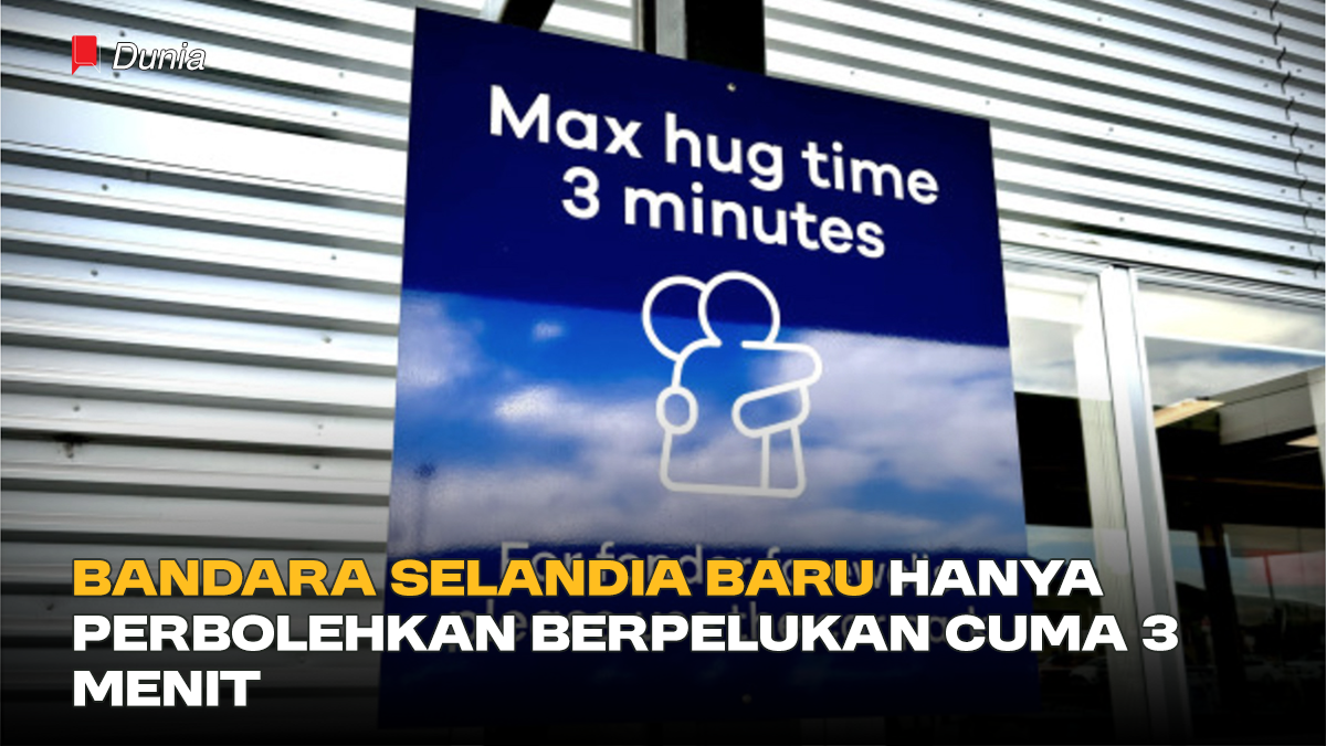 Bandara Selandia Baru Hanya Perbolehkan Berpelukan Cuma 3 Menit