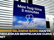 Bandara Selandia Baru Hanya Perbolehkan Berpelukan Cuma 3 Menit