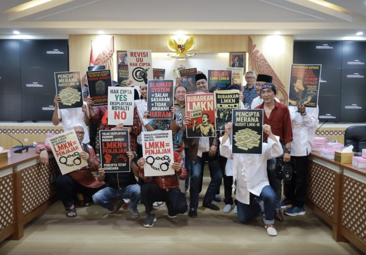 Kisruh Royalti Lagu, Pelaku Usaha dan Seniman Desak DPRD Solo Bubarkan LMKN