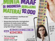 Minta Maaf di Indonesia Berujung Materai 10.000