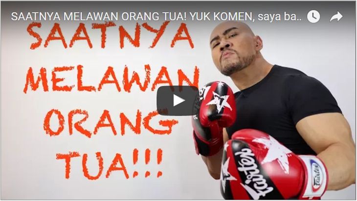 Deddy Corbuzier: Saatnya Melawan Orang Tua!