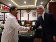 Prabowo ke Bos Apple: Anda Seorang Vegetarian atau Vegan?