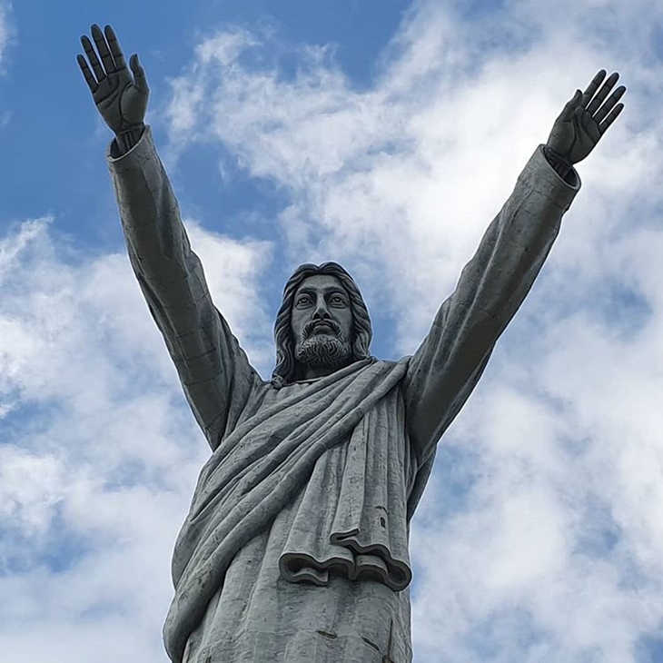 Patung Tuhan Yesus. (Foto: instagram.com/smitcp)