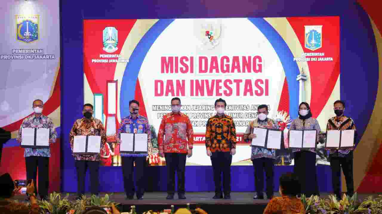 Pemprov DKI dan Jatim Jalin Misi Dagang Senilai Rp 3,9 Miliar