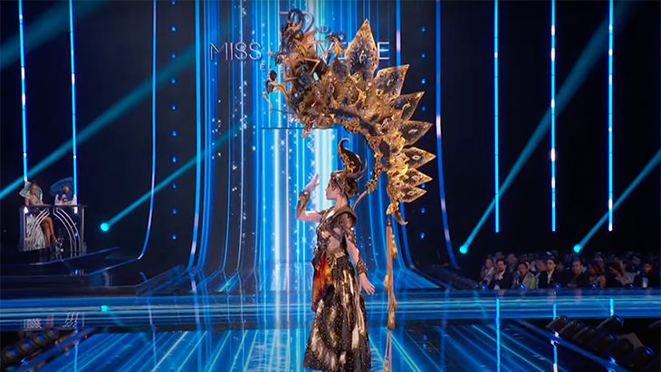 Wayang Kulit Berkibar di Panggung Miss Universe 2023