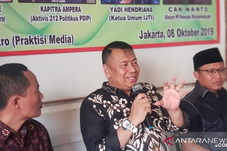 Politikus PDI Perjuangan Kapitra Ampera (Zuhdiar Laeis)