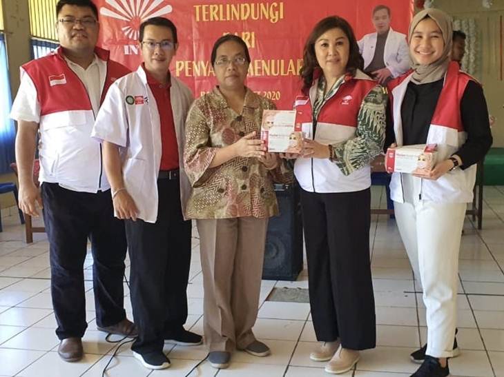 Perhimpunan INTI mengadakan beberapa kegiatan penyuluhan kesehatan dan bantuan alat pencegahan virus corona. (Foto: INTI)