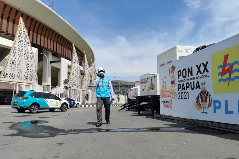 Stadion Lukan Enambe. (Foto: Antara)