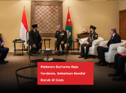Prabowo Bertemu Raja Yordania, Sebutkan Kondisi Buruk di Gaza