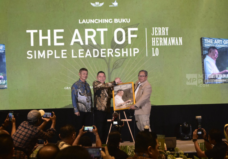 Momen Peluncuran Buku The Art of Simple Leadership, Inspirasi Kepemimpinan dari Perjalanan Hidup Jerry Hermawan Lo