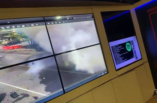 Ledakan Bom di Gereja Katedral Makassar. (Foto: Antara)