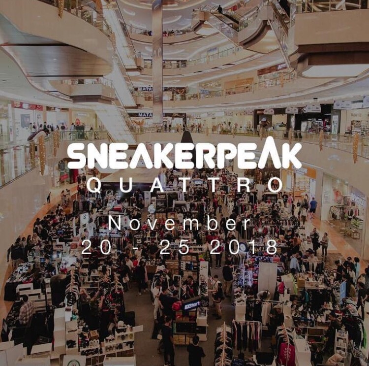 Acara ini menjadi surga bagi para sneakerhead (Instagram/sneakerpeak.id)