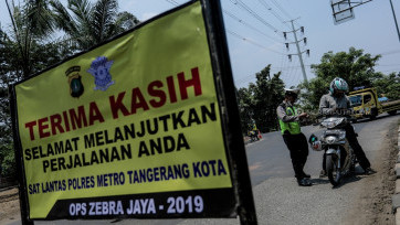 Polres Metro Tangerang Kota Gelar Operasi Zebra Jaya
