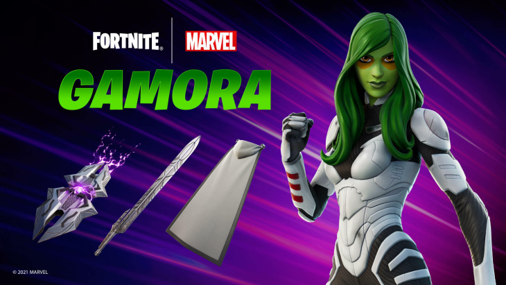 Gamora Siap Beraksi di 'Fortnite'