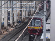 Jalur Kereta Api Bandara Soetta Tersambung 10 November