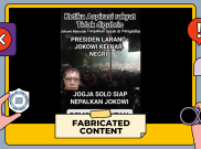 [HOAKS atau FAKTA]: Prabowo Larang Jokowi Bepergian ke Luar Negeri terkait Kasus Ijazah Palsu