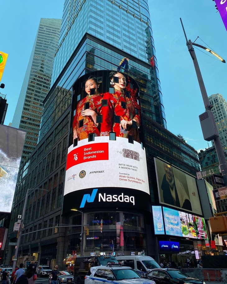 16 Jenama Indonesia Mejeng di Times Square New York