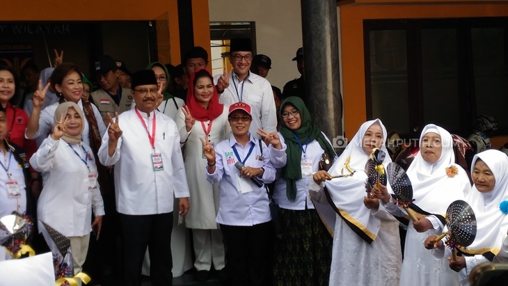 Paslon Gus Ipul-Puti. (MP/Budi Lentera)