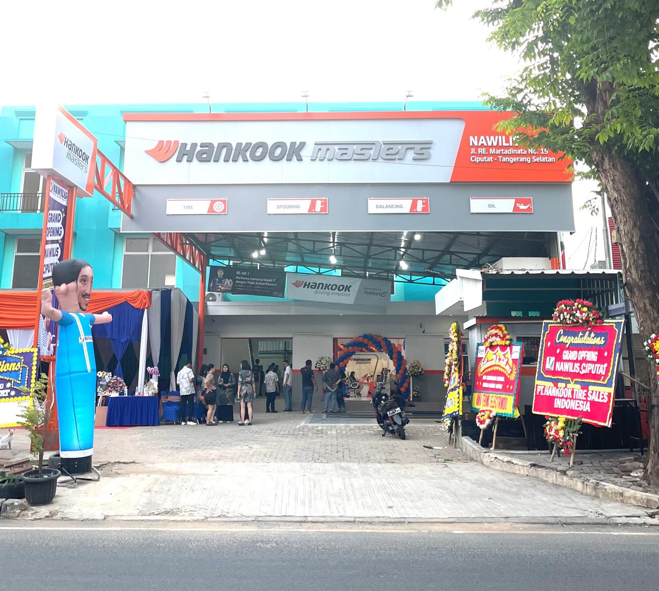 Hankook Master Nawilis Resmi Dibuka, Siap Manjakan Mobil dengan Perawatan Maksimal