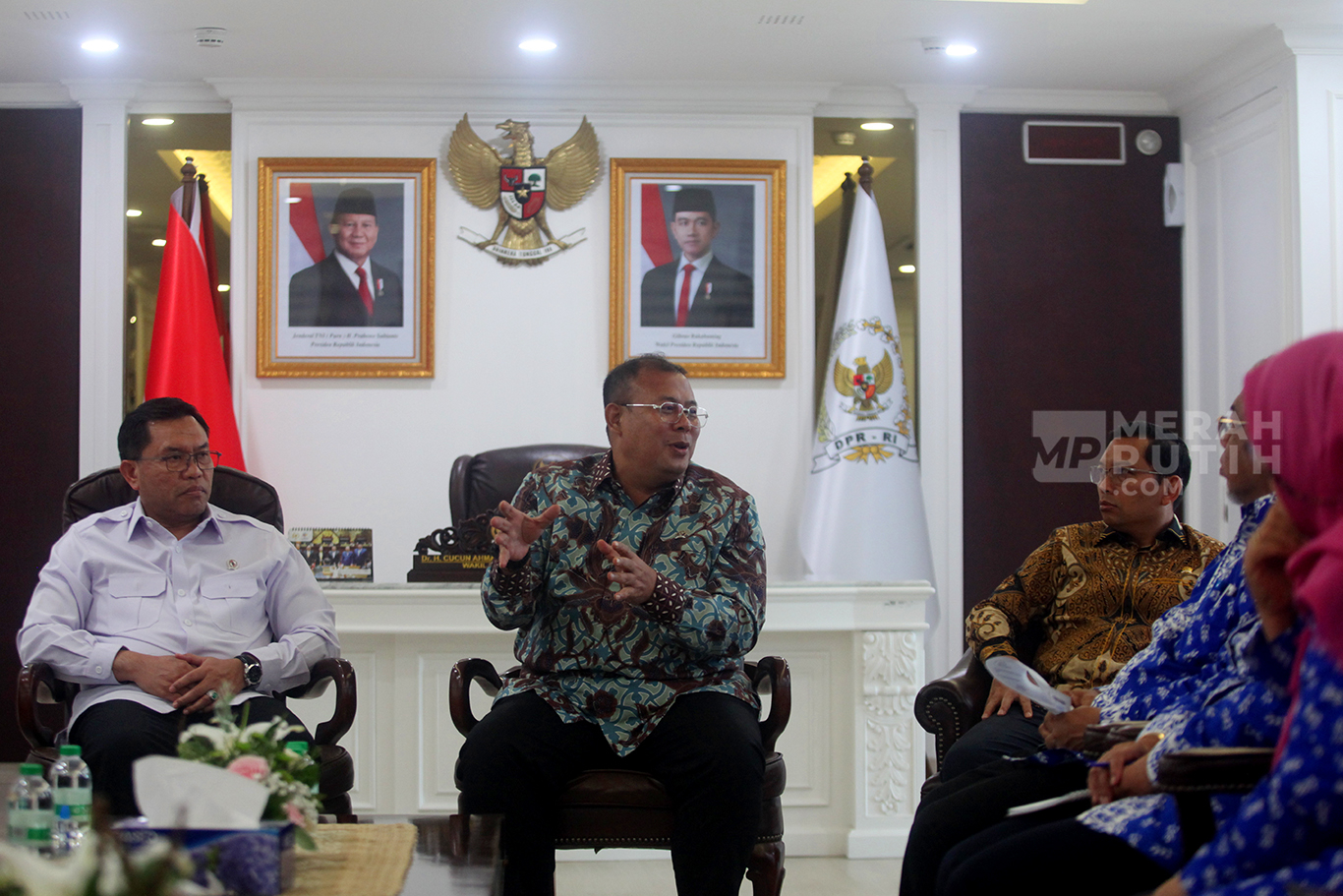 Wakil Ketua DPR Cucun Ahmad Syamsurijal Bertemu Persatuan Ahli Gizi Indonesia Bahas MBG 