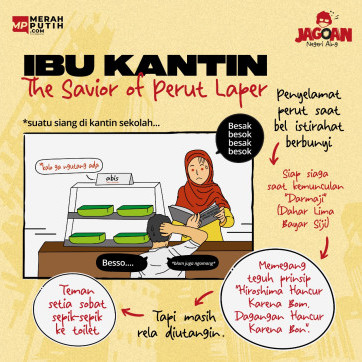 Ibu Kantin : The Savior of Perut Lapar