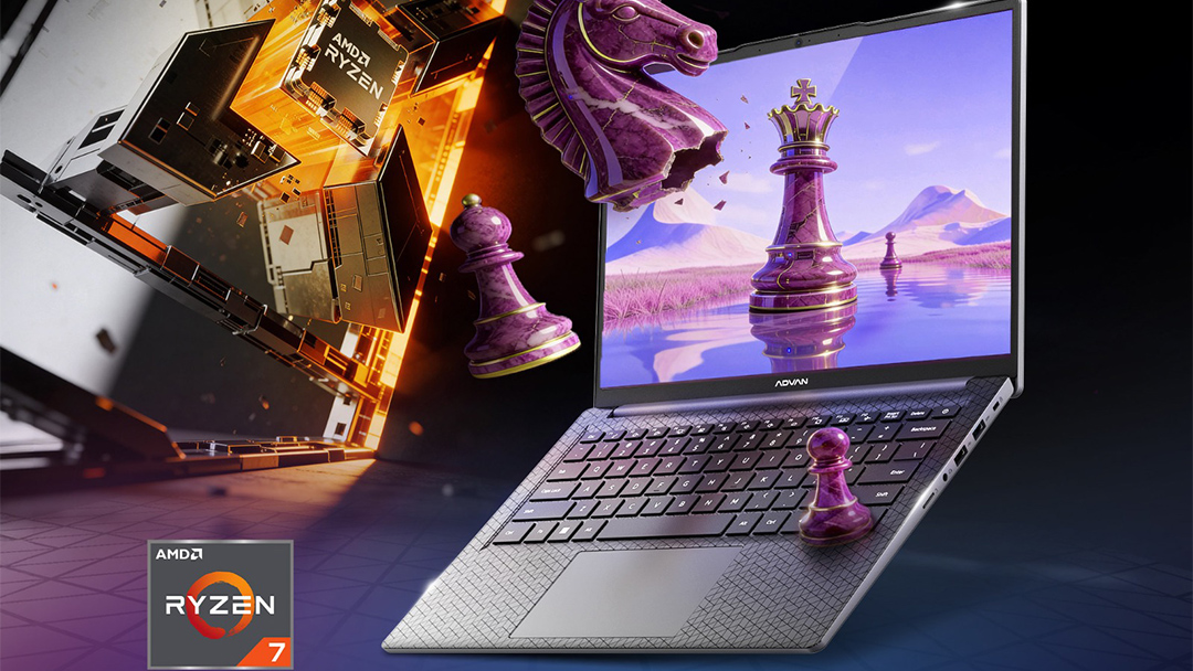 ADVAN Workplus AI, Laptop Performa Gaming yang Siap Dukung Produktivitas Berbasis Kecerdasan Buatan