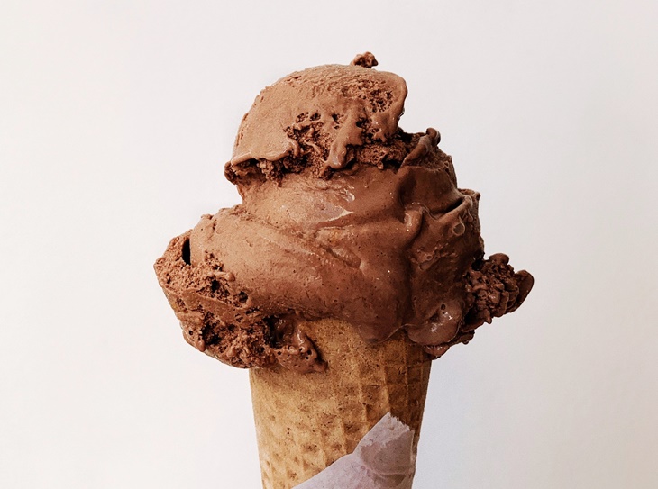 es krim cokelat
