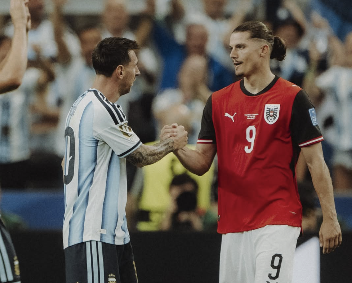 Kalah 0-2 dari Timnas Argentina, Austria secara Penampilan Tidak Terlalu Mengecewakan