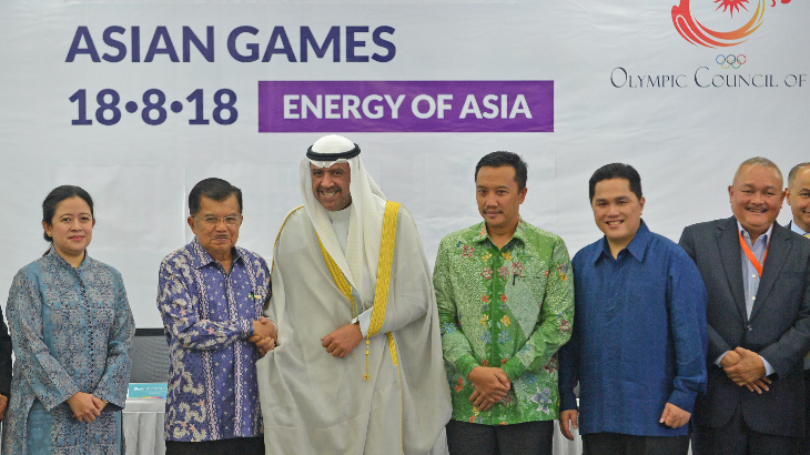 Dewan Olimpiade Asia Temui Presiden Bahas Asian Games