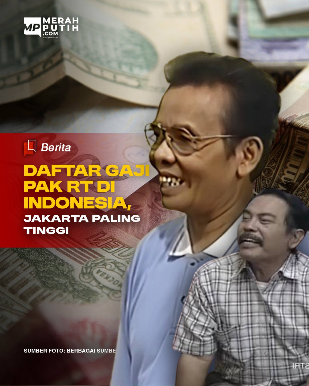 Ini Besaran Gaji Pak RT di Indonesia, Ternyata Jakarta Paling Tinggi