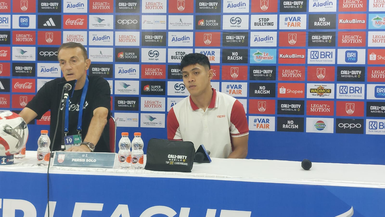Terpuruk di Dasar Klasemen, Persis Solo Pasang Target 6 Poin untuk Milomir Seslija