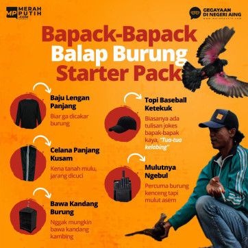 Bapack-Bapack Balap Burung Starter Pack