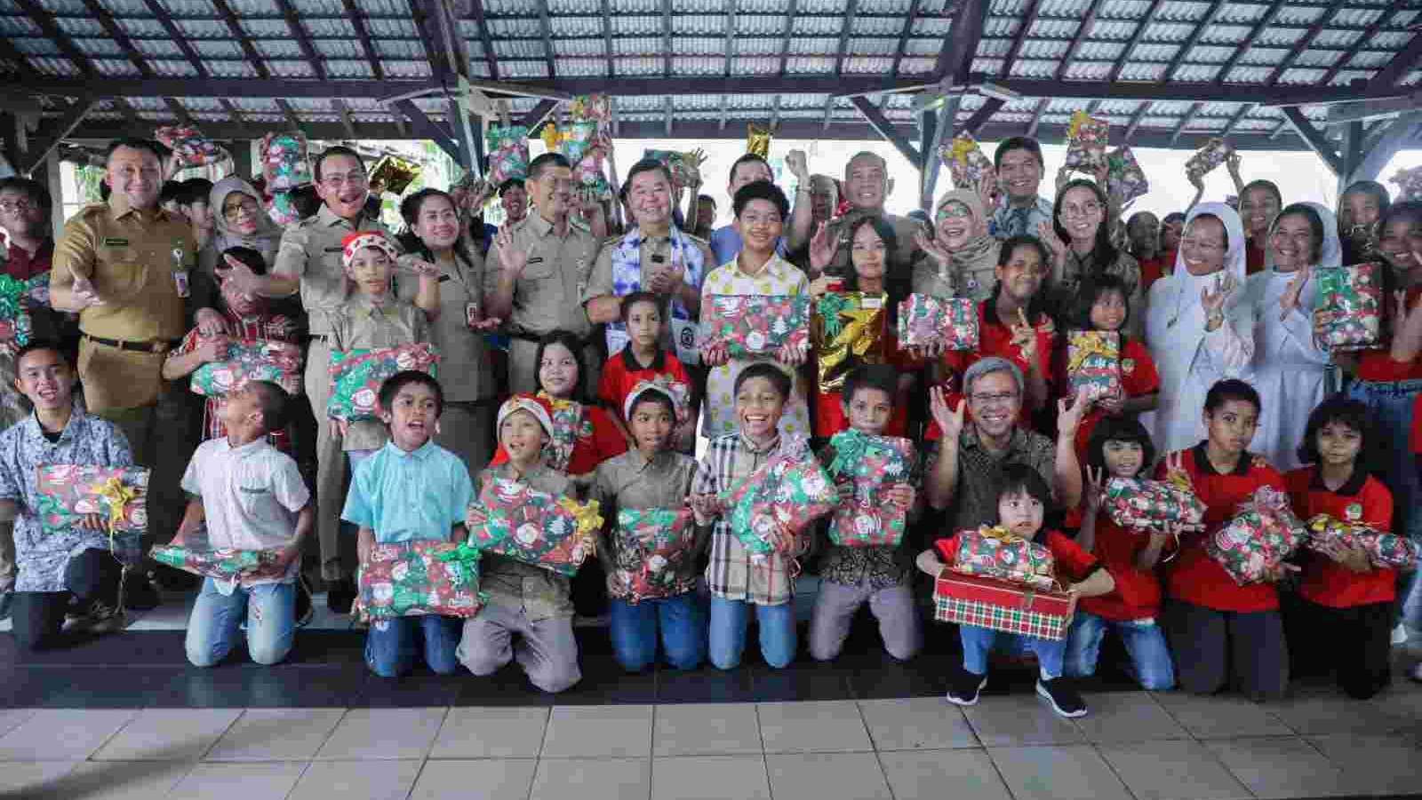 Pj Teguh Beri Tiket Gratis Masuk Wisata untuk Anak Panti Asuhan Vincentius Putra