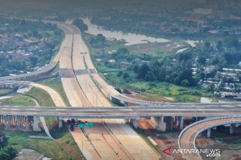 Konstruksi Tol Serpong-Cinere Segera Rampung