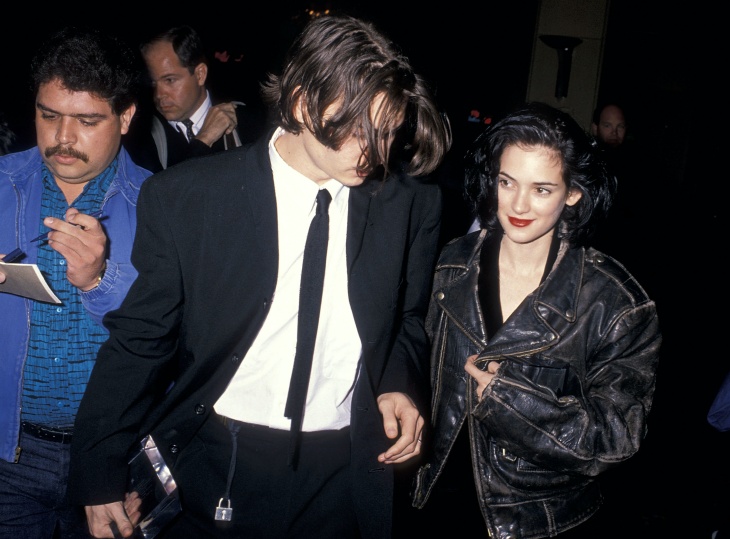 Depp dan Ryder. (Foto iD Magazine)