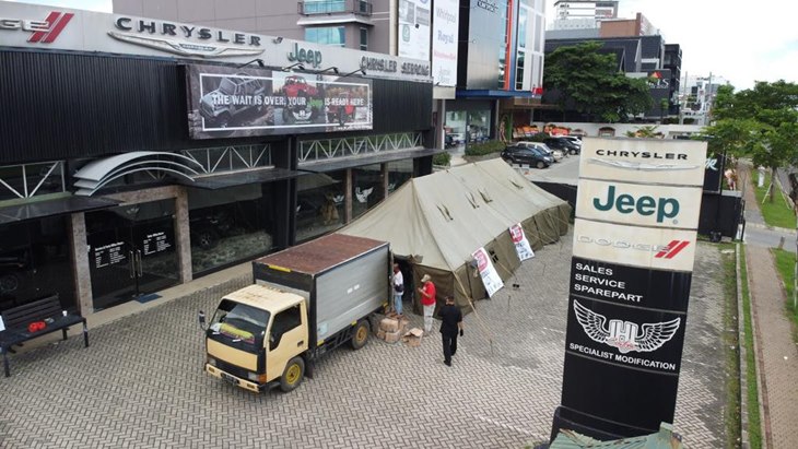Merah Putih Kasih Peduli Salurkan 1 Ton Beras Melalui Polres dan Kodim