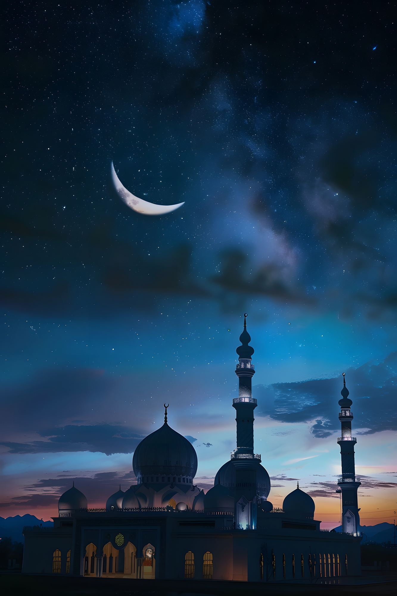 Ilustrasi umat Islam menjalankan ibadah puasa. Puasa qadha Ramadan dapat dilakukan di bulan Syaban, termasuk bertepatan dengan Nisfu Syaban, dengan niat yang sesuai ketentuan syariat.