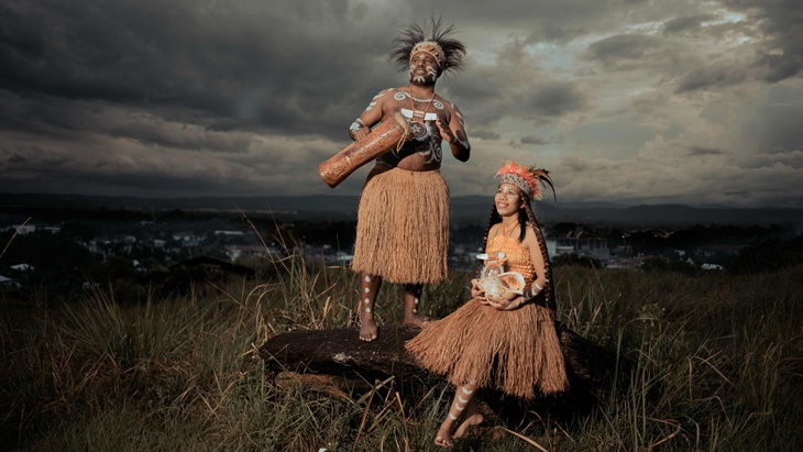 Tradisi Tifa Darah Papua