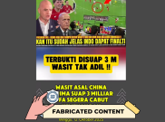 [HOAKS atau FAKTA]: Wasit Disuap, Presiden FIFA Cabut Kemenangan Irak, Indonesia Lolos ke Piala Dunia 2026