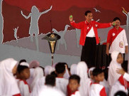 Hahaha... Pengakuan Jokowi di Balik Aksi Sulapnya yang Kocak di Hari Anak