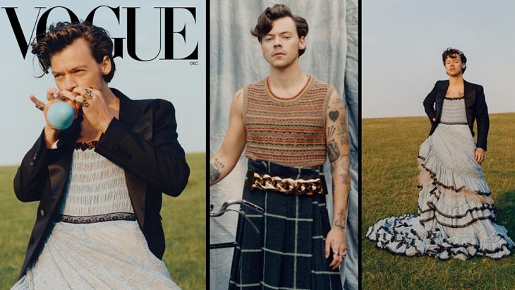 Berani Beda Pakai Gaun, Harry Styles Dipuji Anggota Kongres AS