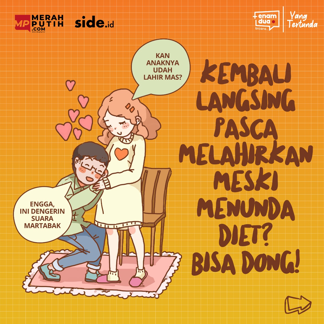 Kembali Langsing Pasca Melahirkan Meski Menunda Diet? Bisa Dong!