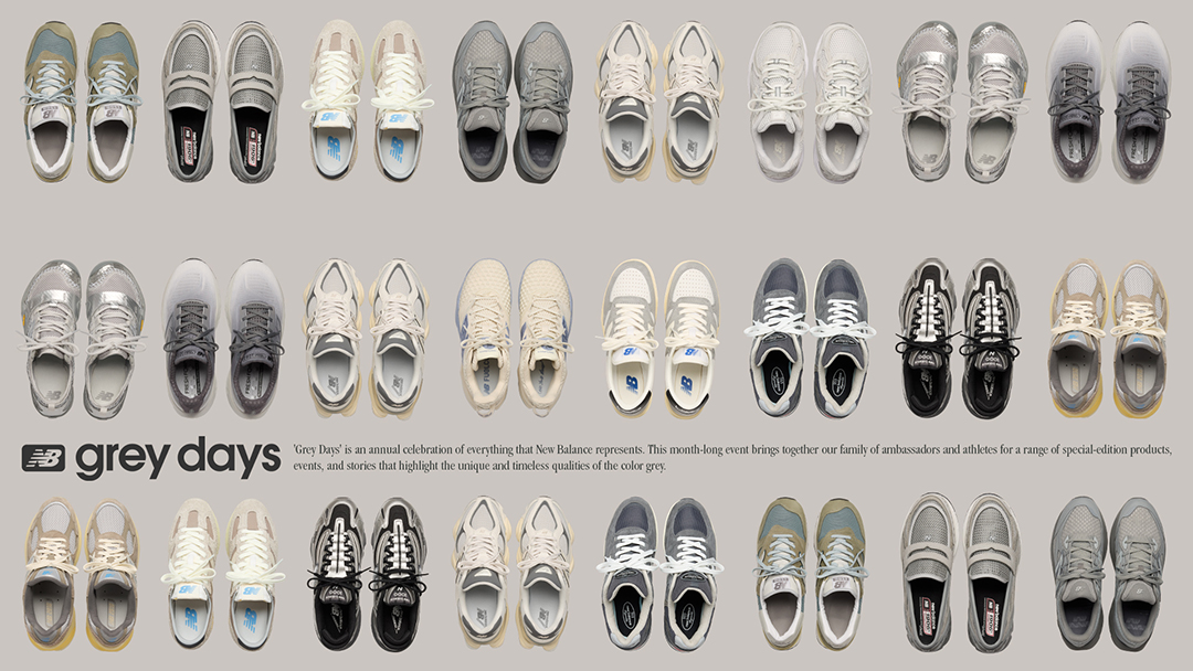 Grey Days 2025 Dimulai, Perayaan Koleksi Abu-Abu Ikonis dan Timeless New Balance