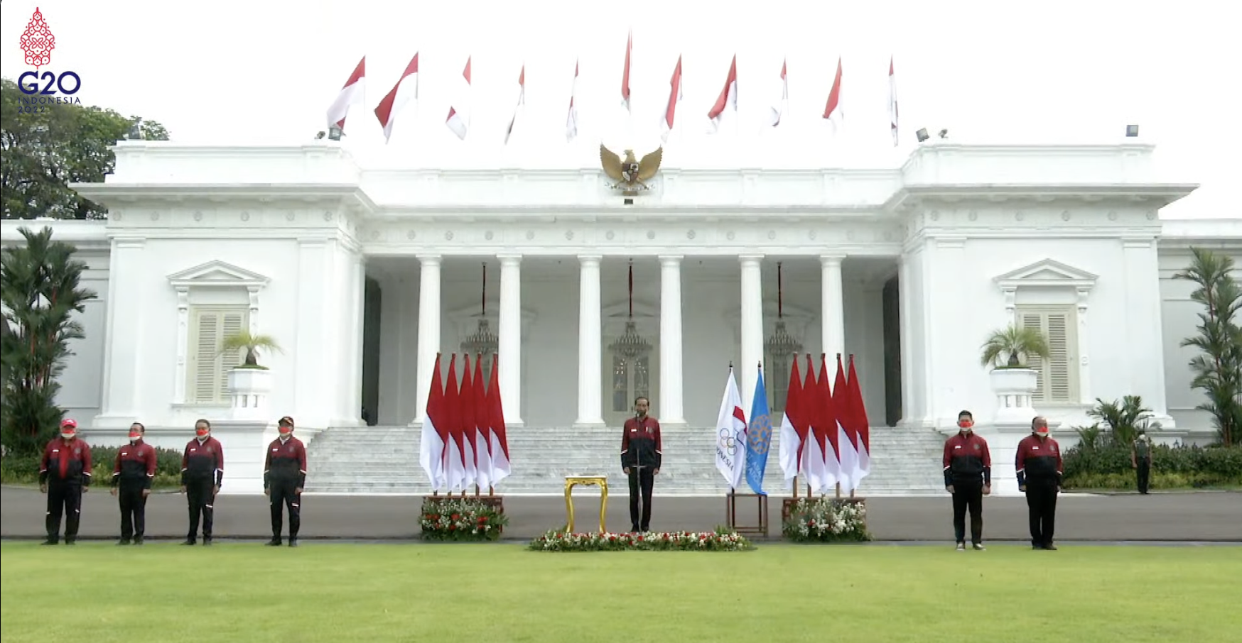Pelepasan Tim Indonesia