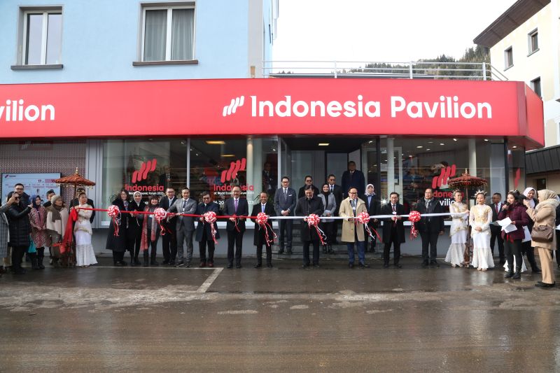 Paviliun Indonesia Sambut Pertemuan Forum Ekonomi Dunia 