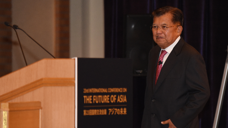 Berbicara di KTT Paris, Wapres JK Bahas Ekstrimisme Online