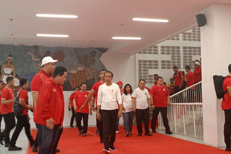 Presiden Jokowi Dijadwalkan Menonton Langsung Timnas Indonesia Vs Australia di SUGBK