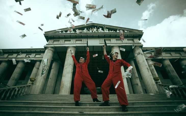 money heist pre-wedding